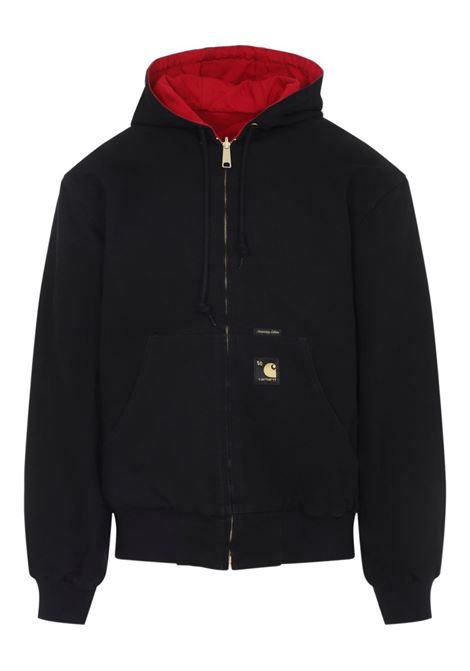 og active jacket 50th anniversary man black and red CARHARTT WIP | I0364123GJ.02